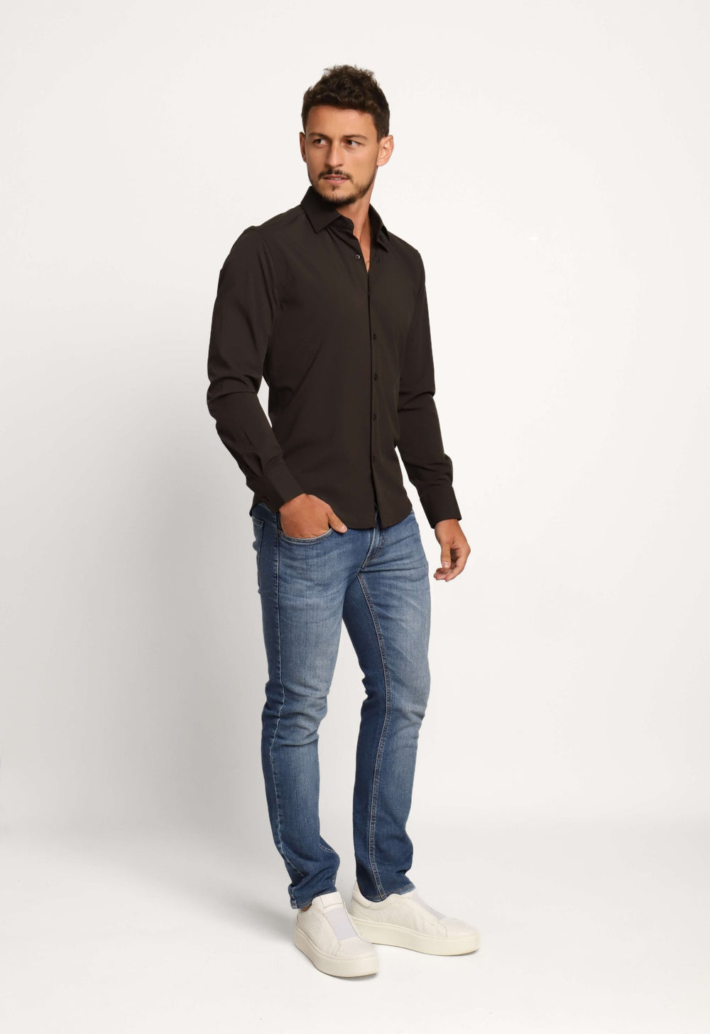Camisa Dom Henrico ml Fibra Bambu - Henri Store