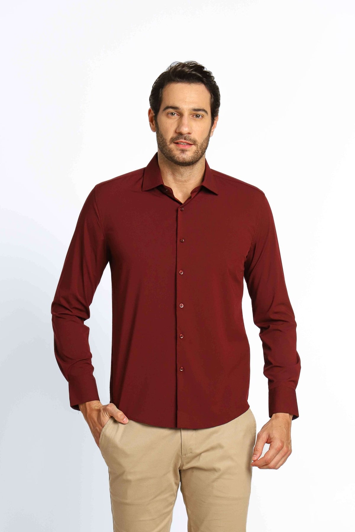 Camisa Dom Henrico ml Fibra Bambu - Henri Store