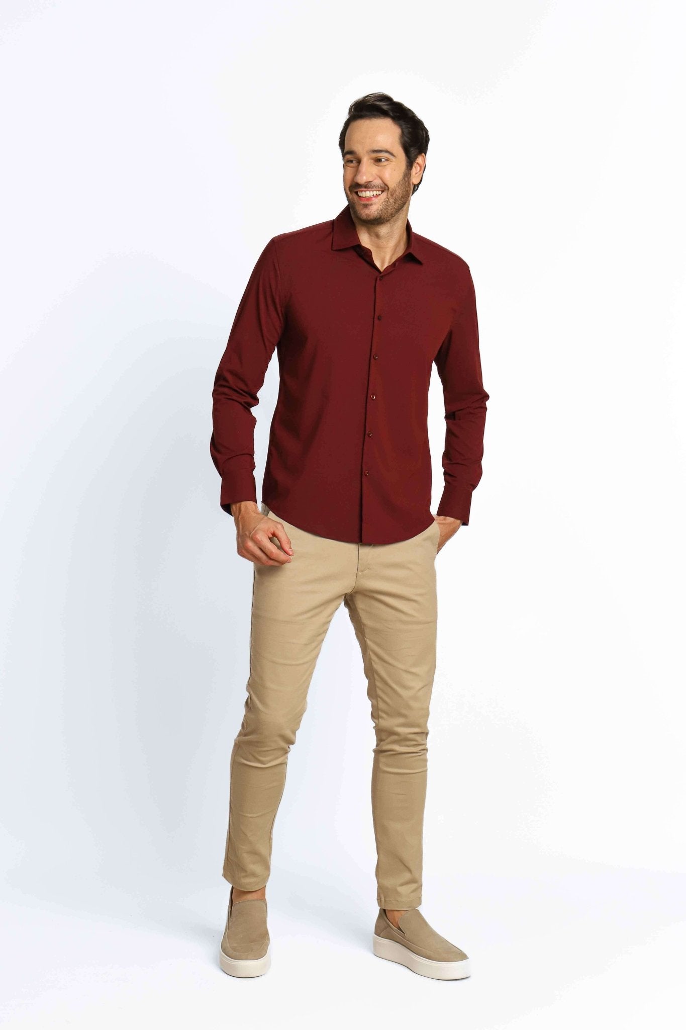 Camisa Dom Henrico ml Fibra Bambu - Henri Store