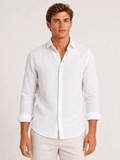 Camisa Dom Henrico ML Linho Regular - Henri Store