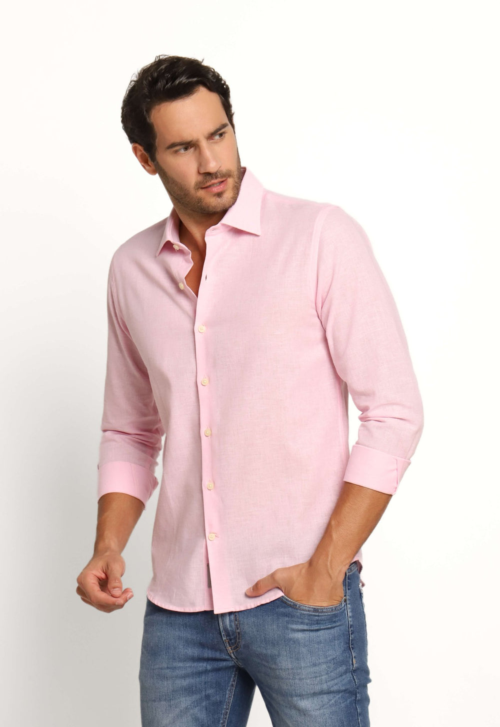 Camisa Dom Henrico ml Linho - Henri Store