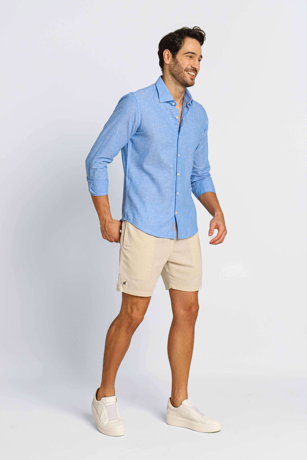 Camisa Dom Henrico ml Linho - Henri Store