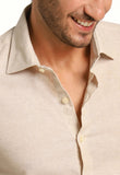 Camisa Dom Henrico ml Linho - Henri Store