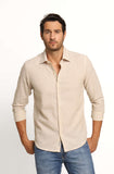 Camisa Dom Henrico ml Linho - Henri Store