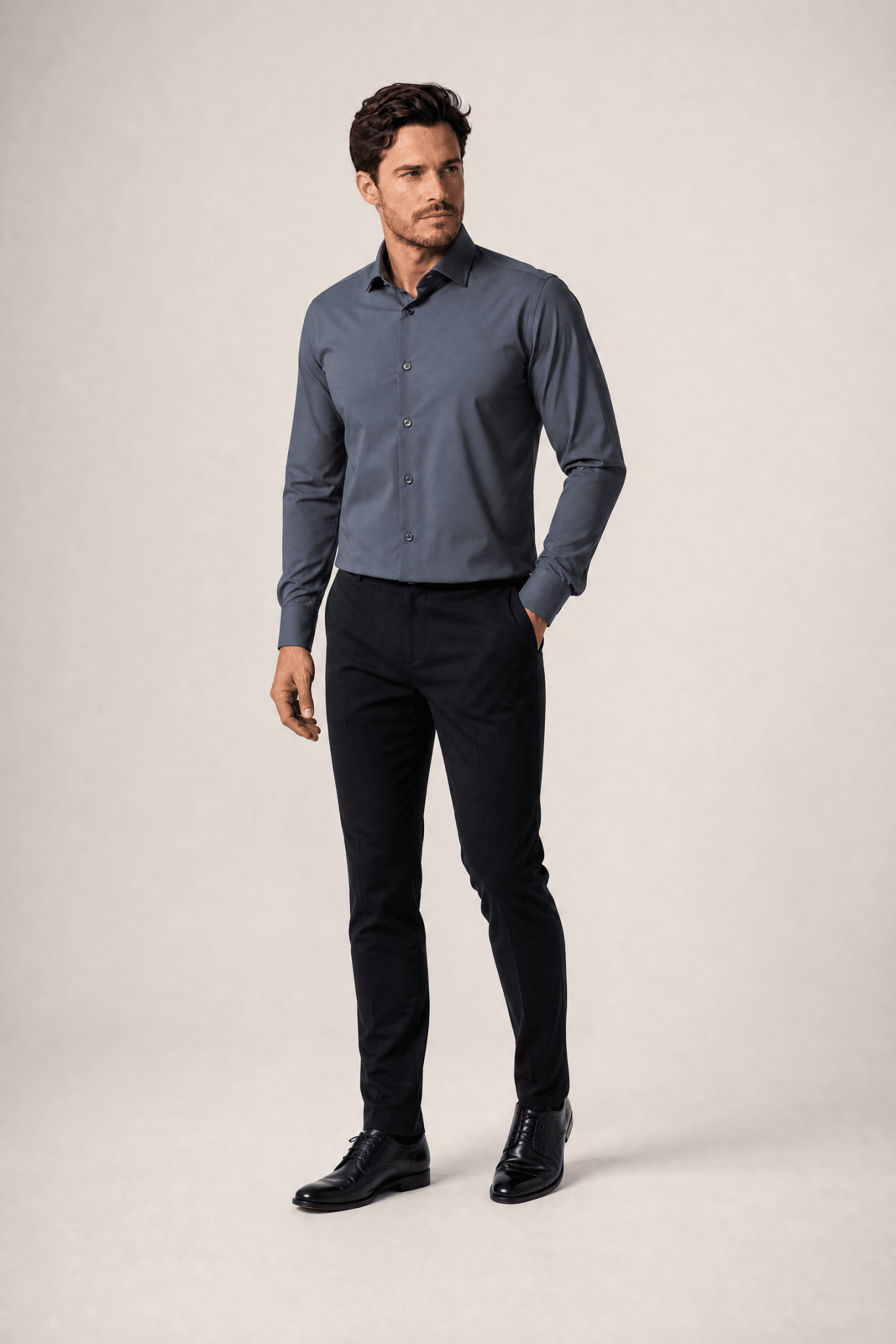 Camisa Dom Henrico ML Malha Tech - Henri Store