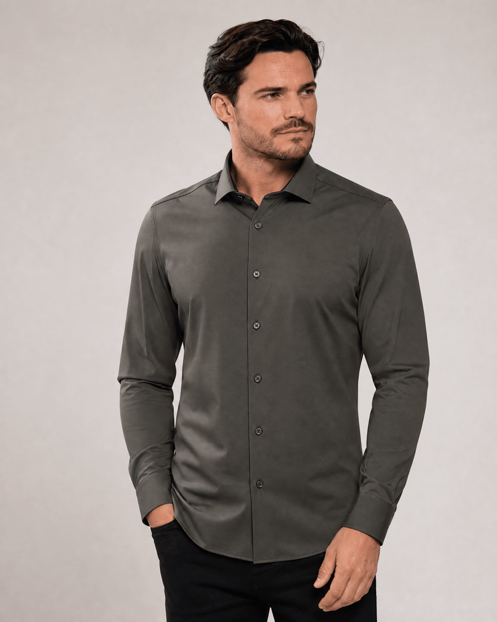 Camisa Dom Henrico ML Malha Tech - Henri Store