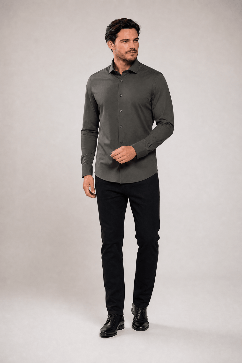 Camisa Dom Henrico ML Malha Tech - Henri Store