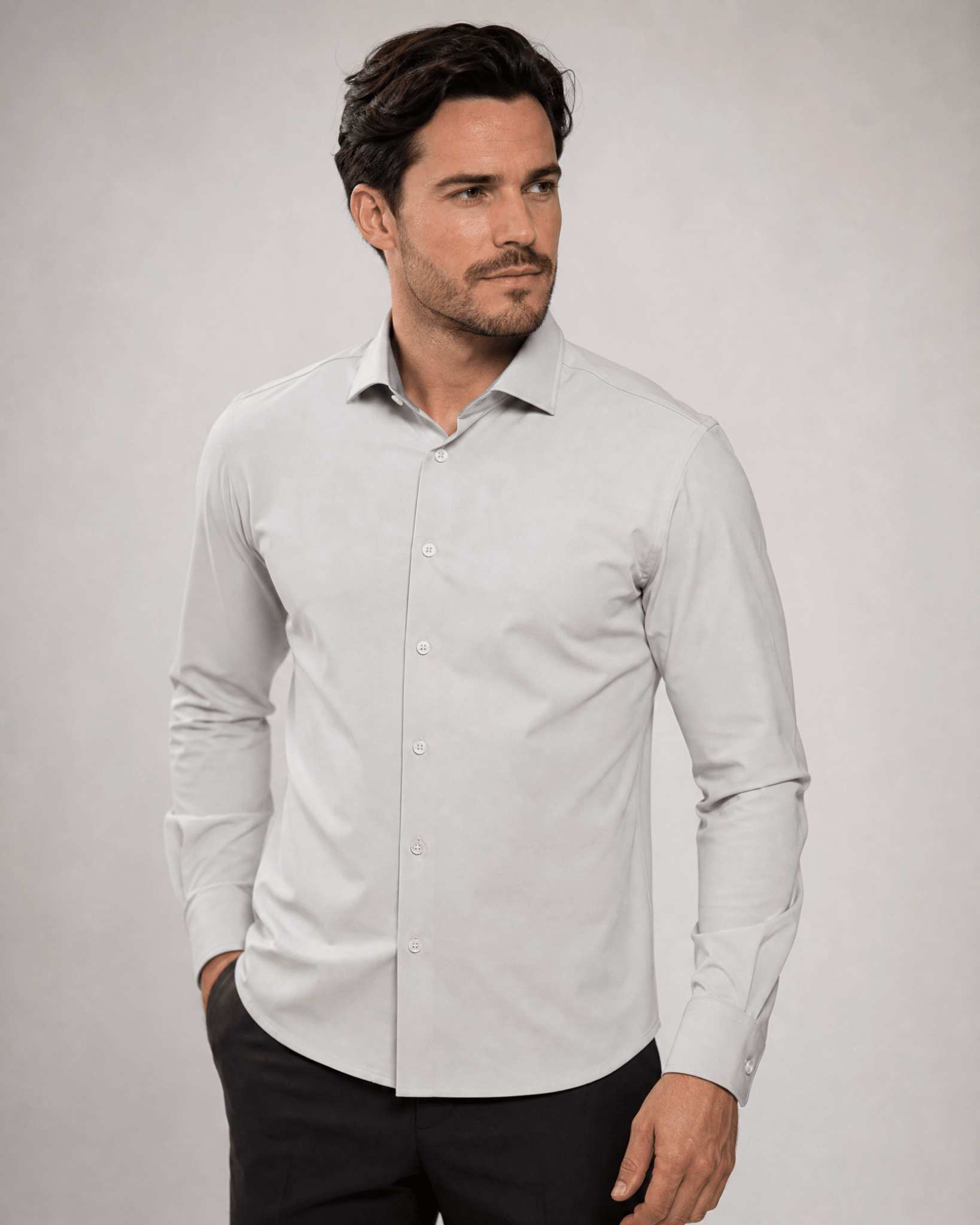 Camisa Dom Henrico ML Malha Tech - Henri Store