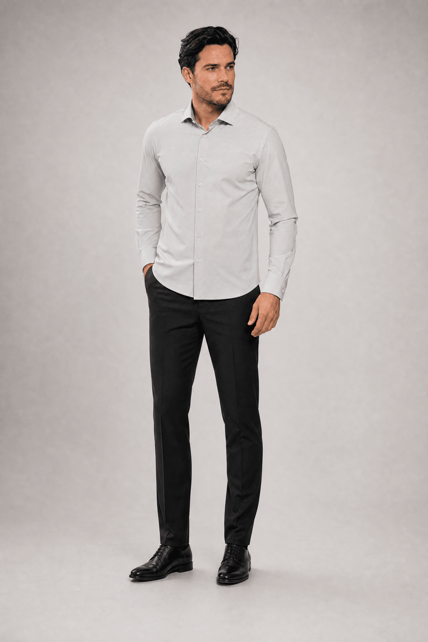 Camisa Dom Henrico ML Malha Tech - Henri Store