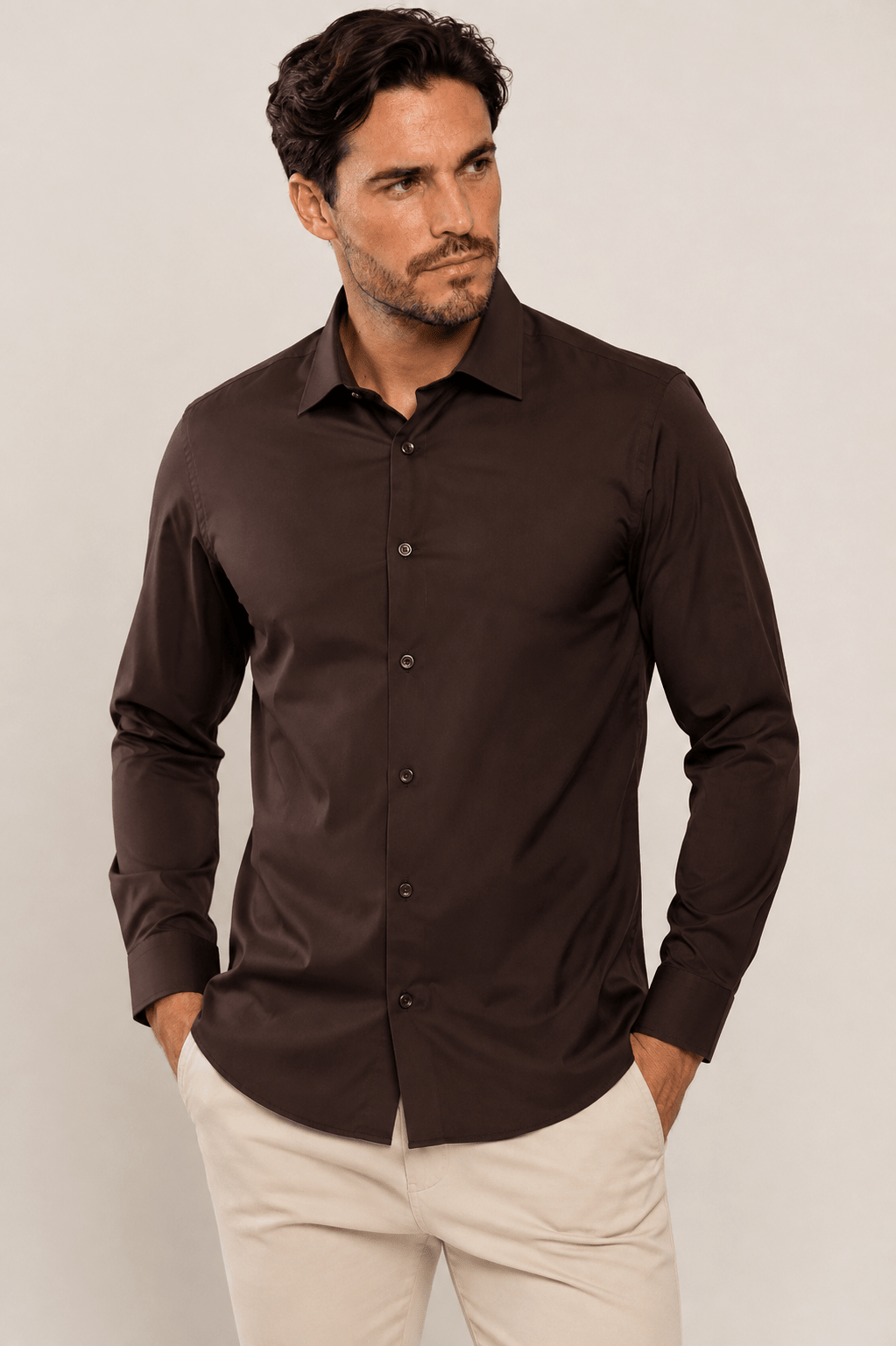 Camisa Dom Henrico ML Malha Tech - Henri Store