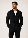 Camisa Dom Henrico ML Parka em Linho Italiano - Henri Store