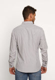 Camisa Dom Henrico Ml Regular Fit Xadrez Branco - Henri Store
