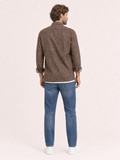 Camisa Dom Henrico ML Sarja Premium com Bolsos Frontais - Henri Store
