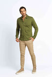 Camisa Dom Henrico Ml Slim Algodão Egípcio - Henri Store