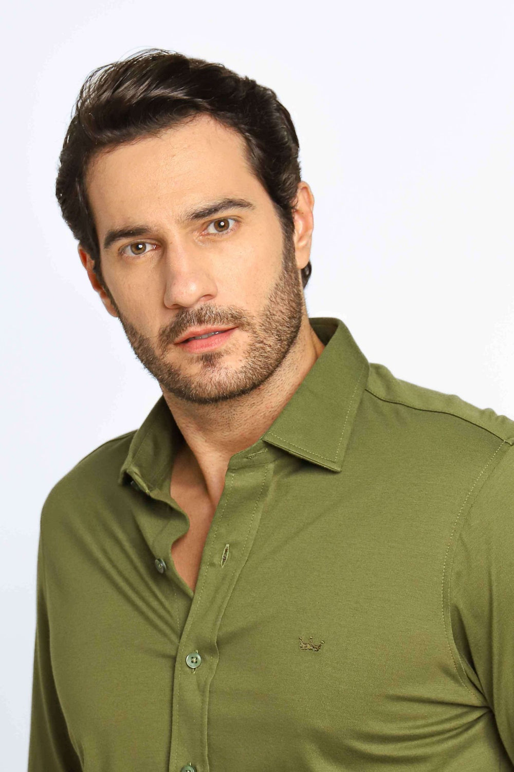Camisa Dom Henrico Ml Slim Algodão Egípcio - Henri Store