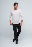Camisa Dom Henrico Ml Slim Fit Areia - Henri Store