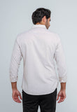 Camisa Dom Henrico Ml Slim Fit Areia - Henri Store