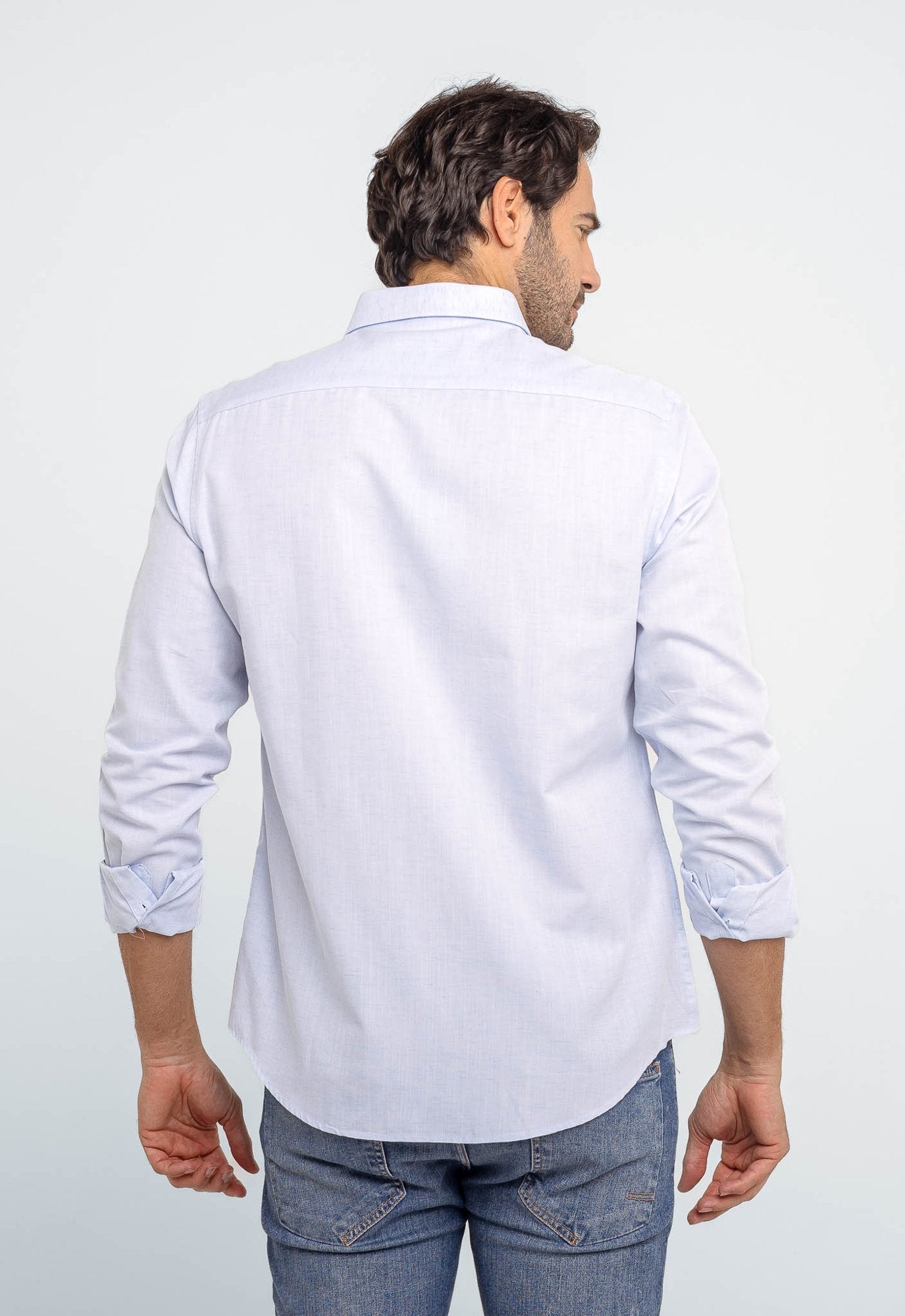 Camisa Dom Henrico ml Slim Fit Austin - Henri Store
