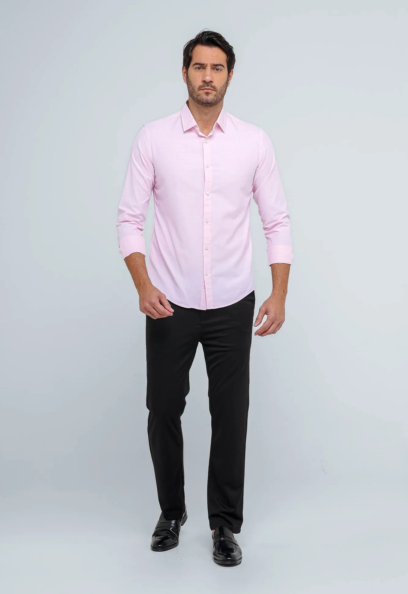 Camisa Dom Henrico ml Slim Fit Austin - Henri Store