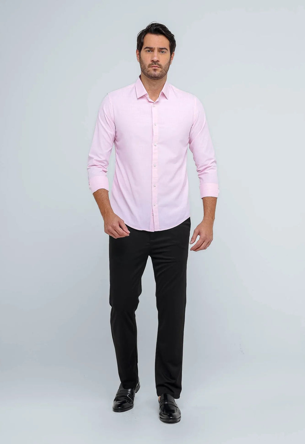 Camisa Dom Henrico ml Slim Fit Austin - Henri Store