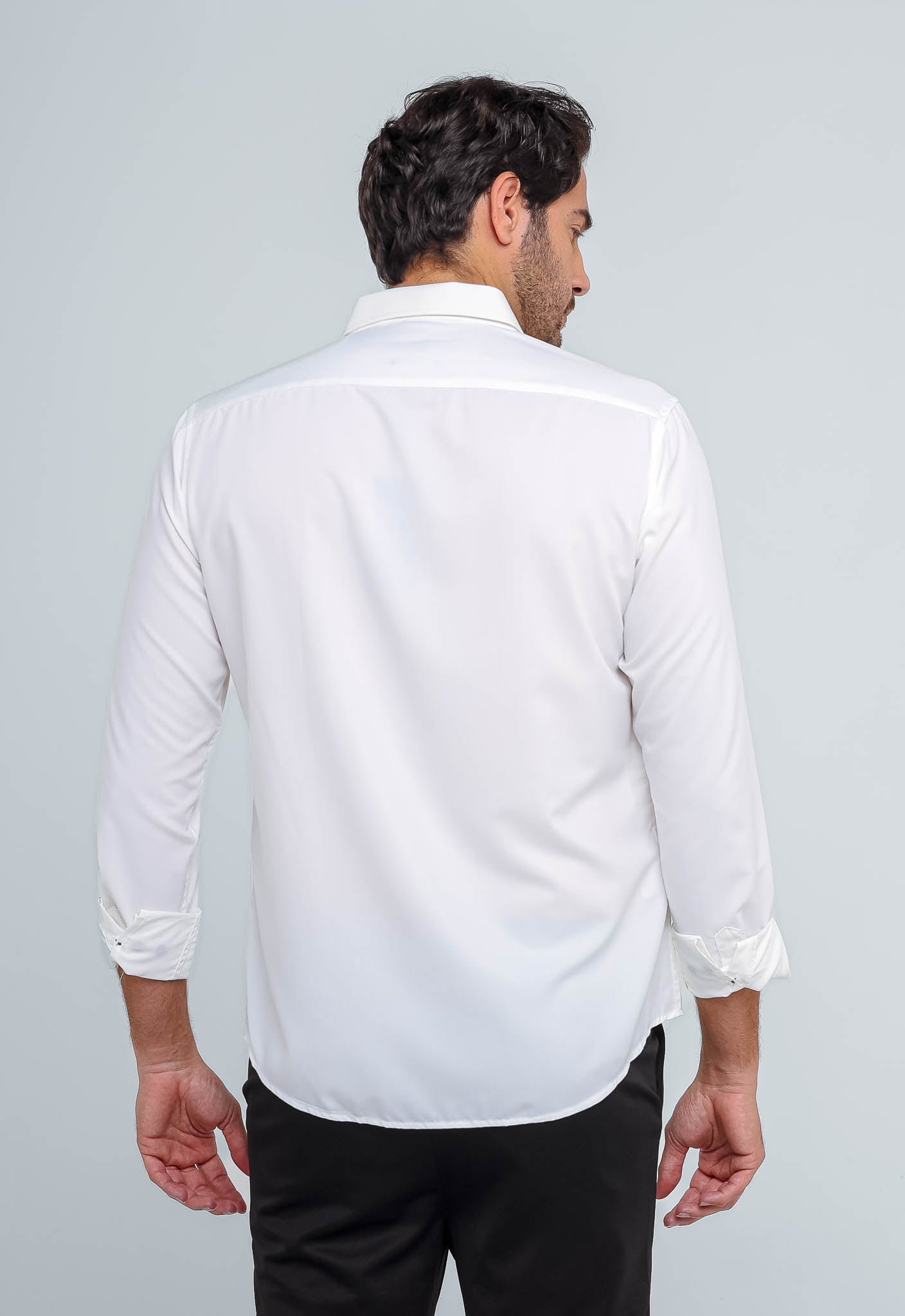 Camisa Dom Henrico Ml Slim Fit Branco - Henri Store