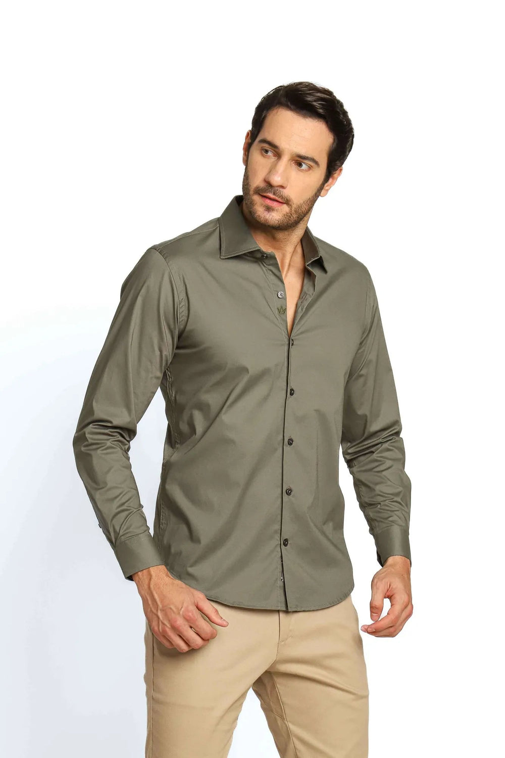 Camisa Dom Henrico ml Slim Fit Firenze - Henri Store