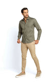 Camisa Dom Henrico ml Slim Fit Firenze - Henri Store