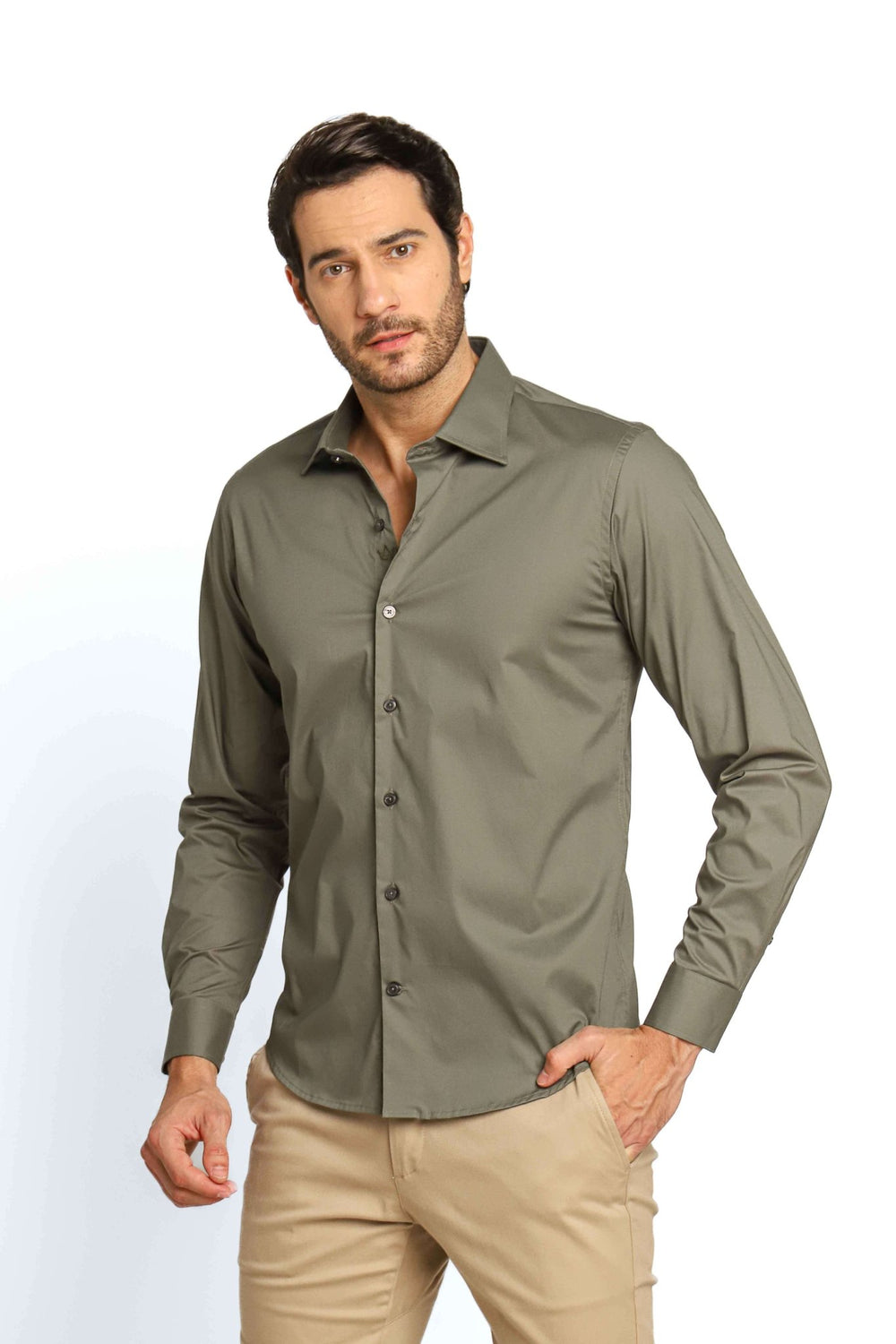 Camisa Dom Henrico ml Slim Fit Firenze - Henri Store