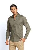 Camisa Dom Henrico ml Slim Fit Firenze - Henri Store