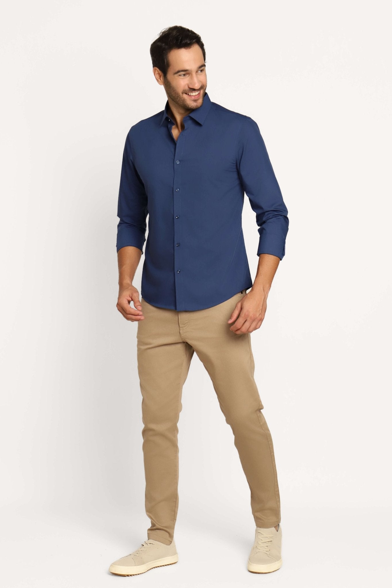 Camisa Dom Henrico ml Slim Fit Garland - Henri Store