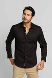 Camisa Dom Henrico ml Slim Fit Maquinetada - Henri Store