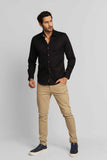 Camisa Dom Henrico ml Slim Fit Maquinetada - Henri Store