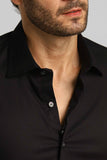 Camisa Dom Henrico ml Slim Fit Maquinetada - Henri Store