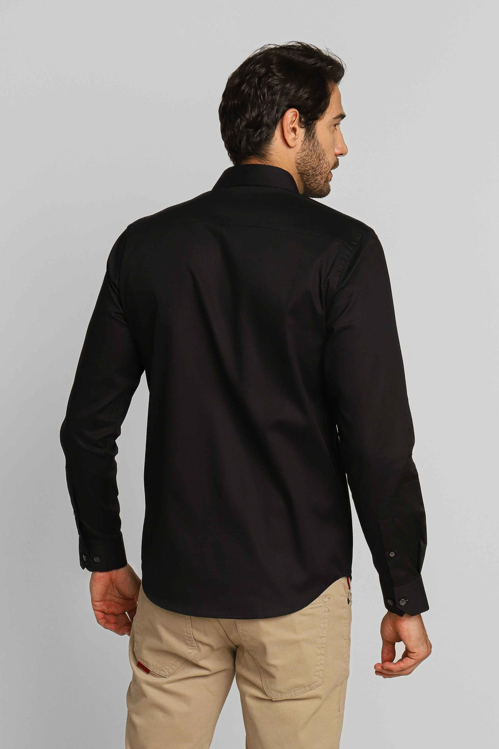 Camisa Dom Henrico ml Slim Fit Maquinetada - Henri Store