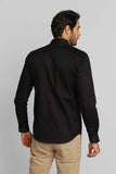 Camisa Dom Henrico ml Slim Fit Maquinetada - Henri Store