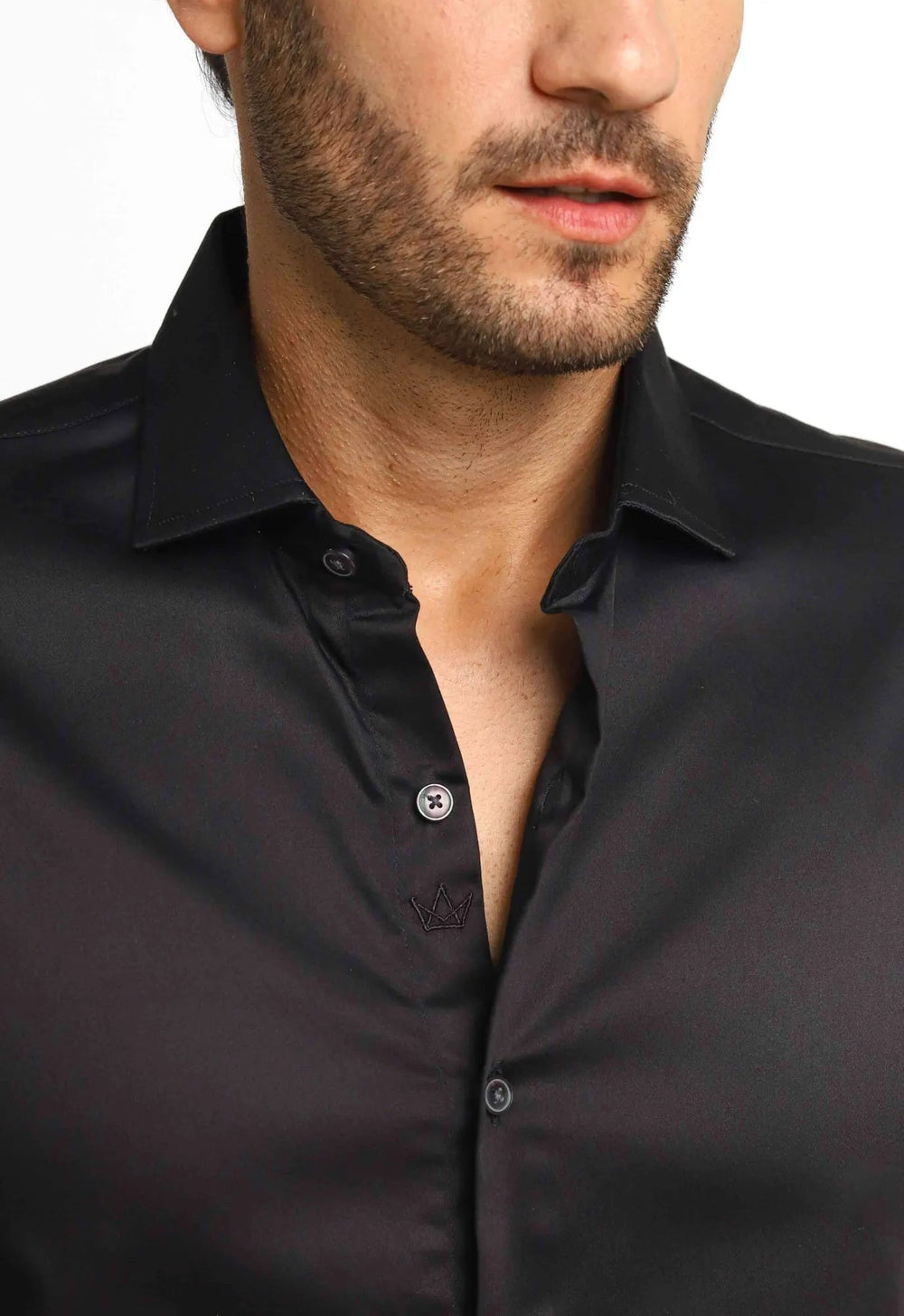 Camisa Dom Henrico ml Slim Fit Milano Acetinada - Henri Store
