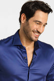 Camisa Dom Henrico ml Slim Fit Milano Acetinada - Henri Store