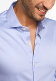 Camisa Dom Henrico ml Slim Fit Milano Acetinada - Henri Store