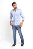 Camisa Dom Henrico ml Slim Fit Milano Acetinada - Henri Store