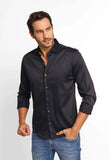 Camisa Dom Henrico ml Slim Fit Milano Acetinada - Henri Store