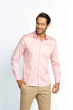 Camisa Dom Henrico ml Slim Fit Milano Acetinada - Henri Store