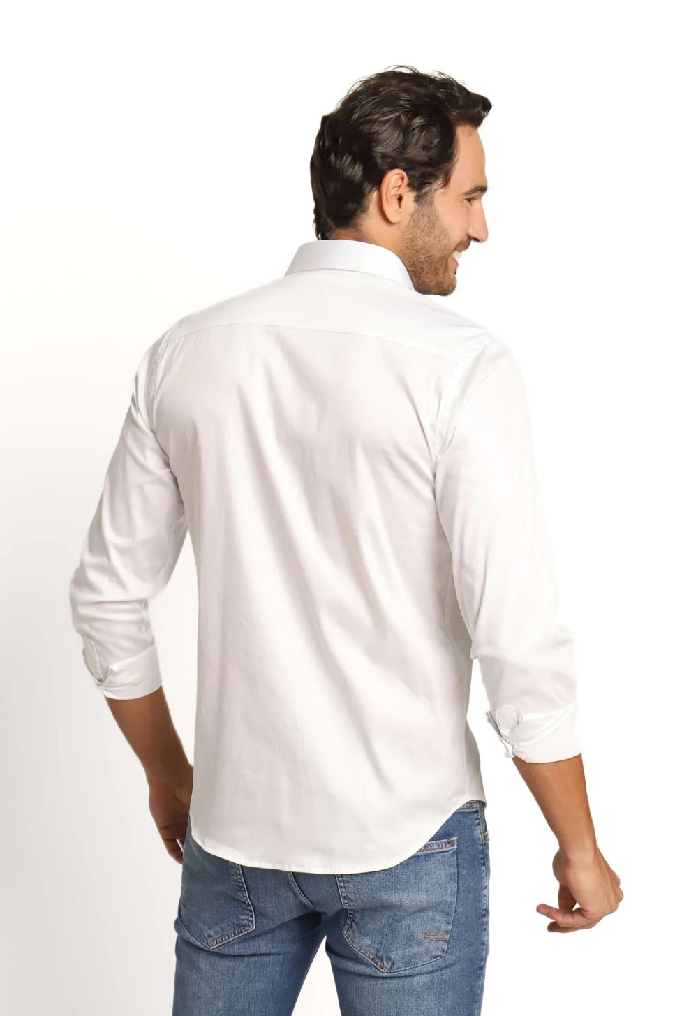 Camisa Dom Henrico ml Slim Fit Milano Acetinada - Henri Store