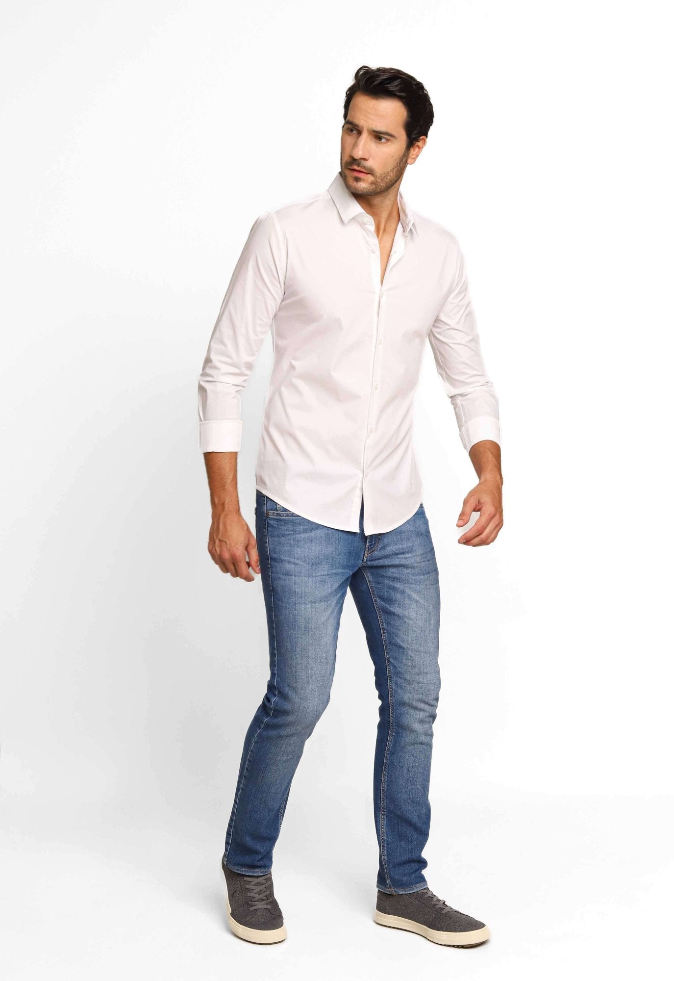 Camisa Dom Henrico ml Slim Fit Oslo - Henri Store