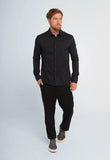 Camisa Dom Henrico ml Slim Fit Poliamida - Henri Store