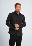 Camisa Dom Henrico ml Slim Fit Poliamida - Henri Store