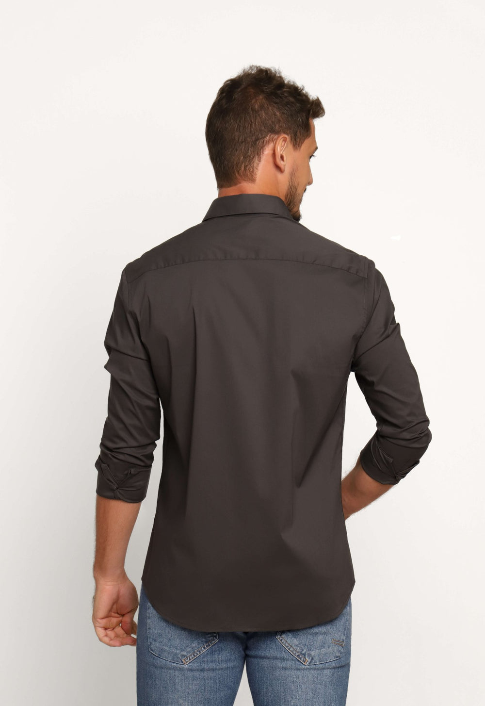 Camisa Dom Henrico ml Slim Fit Rivne - Henri Store