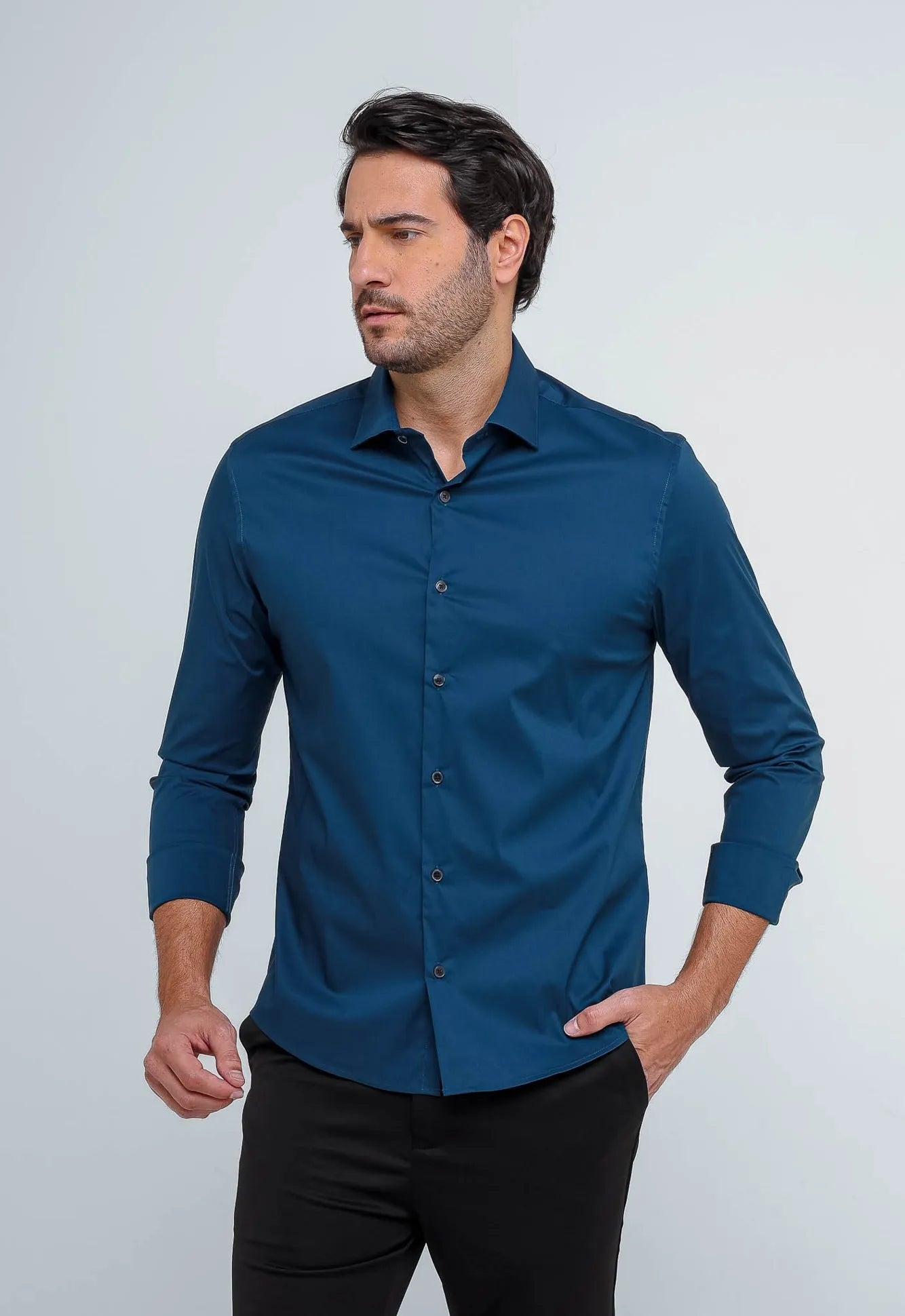 Camisa Dom Henrico ml Slim Fit Rivne - Henri Store