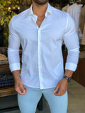 Camisa Dom Henrico ml Slim Fit Rivne - Henri Store