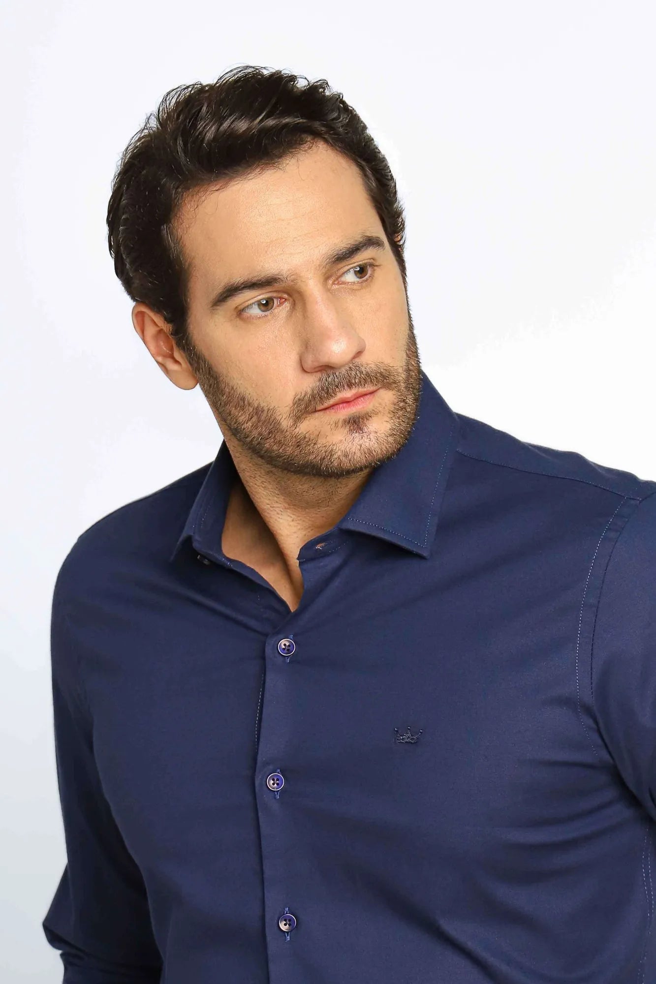 Camisa Dom Henrico Ml Slim Varsóvia - Henri Store