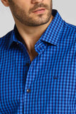 Camisa Dom Henrico ml Slim Xadrez - Henri Store